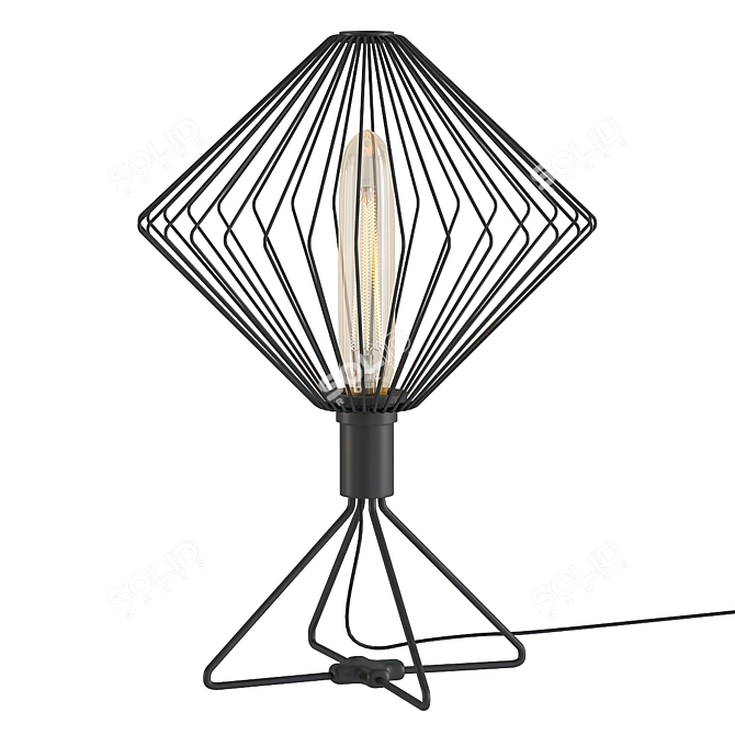 Modern WIRO Table Lamp 3D 3D model image 1