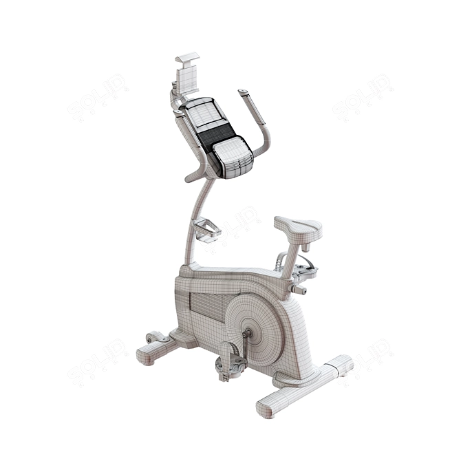 Magnetic Autonomous Exercise Bike 3D model image 4