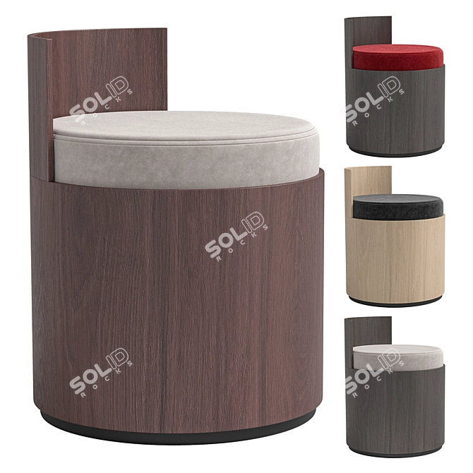 Modern DOVER Armchair 2014 Model 3D model image 2