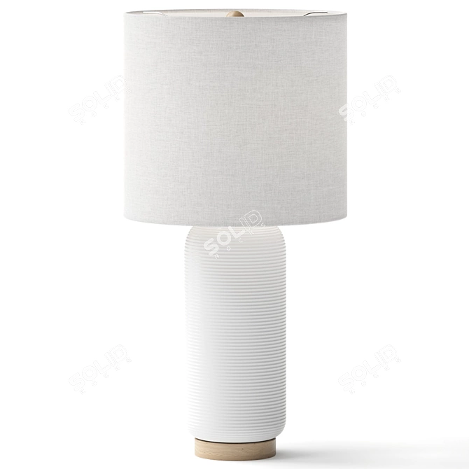  Stylish Pandora Table Lamp 3D model image 1