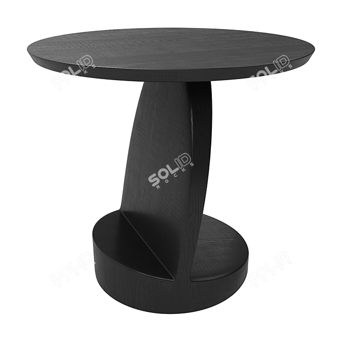 Oblic Side Table by Ethnicraft 3D model image 1