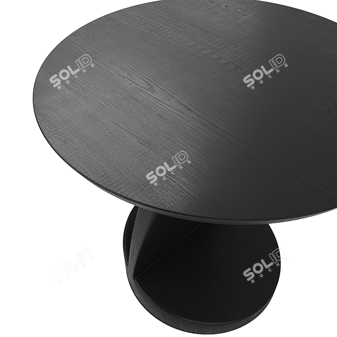 Oblic Side Table by Ethnicraft 3D model image 3