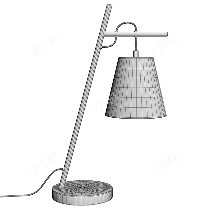 Modern Loft Style Table Lamp 3D model image 3