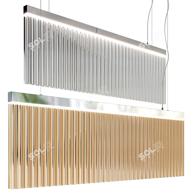 Italian Opera Carmen Pendant Light 3D model image 1