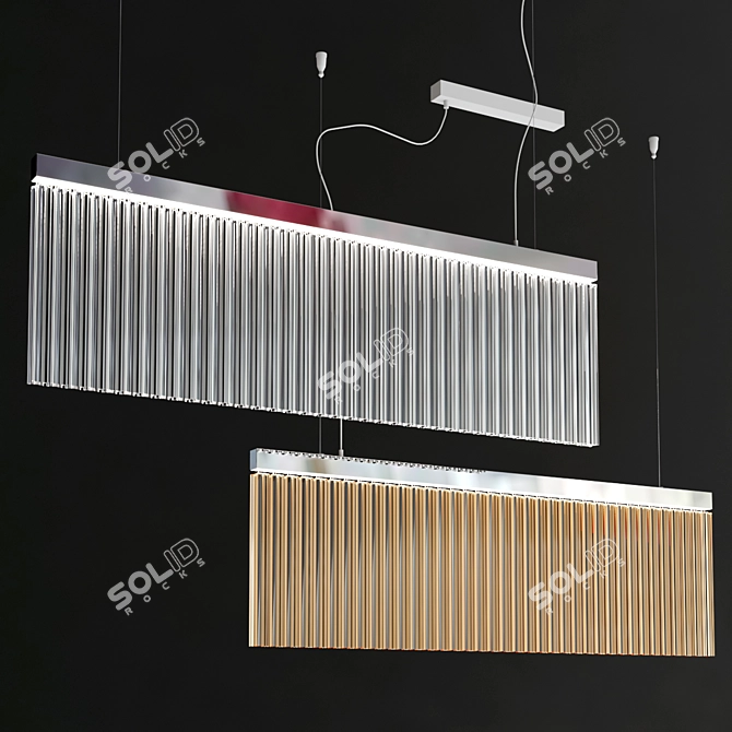 Italian Opera Carmen Pendant Light 3D model image 2