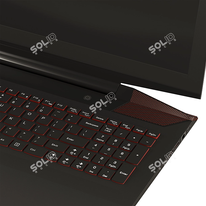 Lenovo Y700 Gaming Powerhouse 3D model image 3