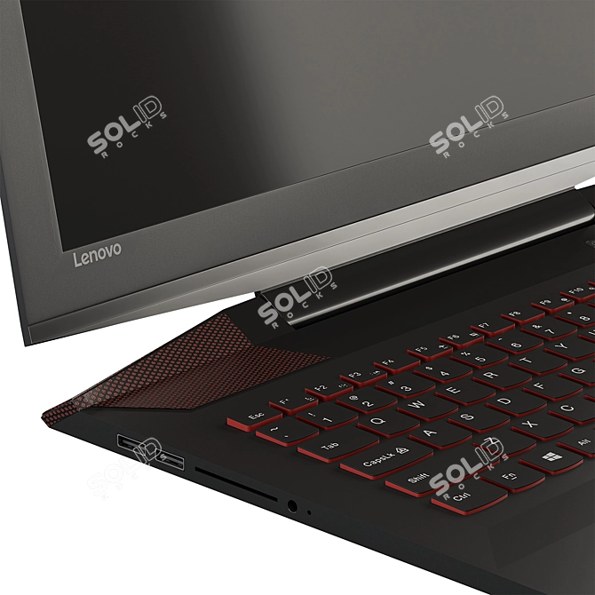 Lenovo Y700 Gaming Powerhouse 3D model image 4