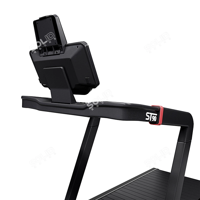 Compact Gym Treadmill ST90 3D model image 4