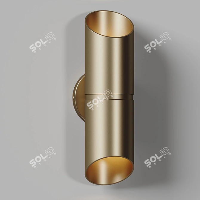 Marino LED Outdoor Wall Sconce 3D model image 4
