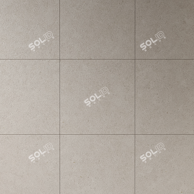 Seamless Stone Ceramic Tile Texture 3D model image 2