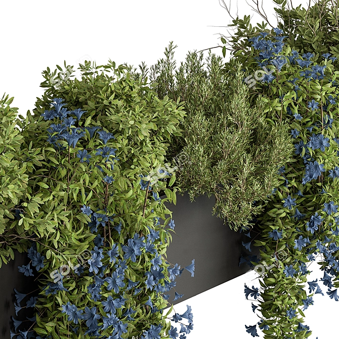 Outdoor Hanging Plant 503 3D model image 3