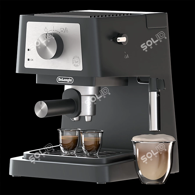 Stilosa Espresso Machine, Vray & Corona 3D model image 1