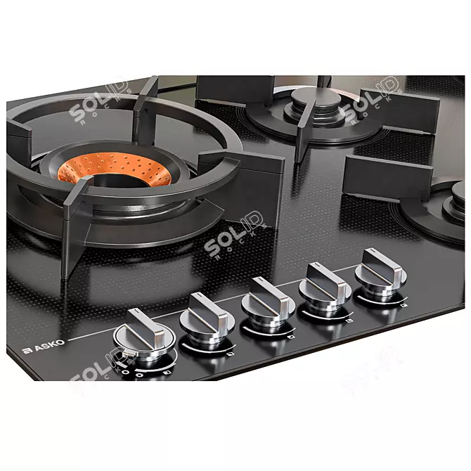 Asko Appliance Set: Hobs, Hoods 3D model image 4