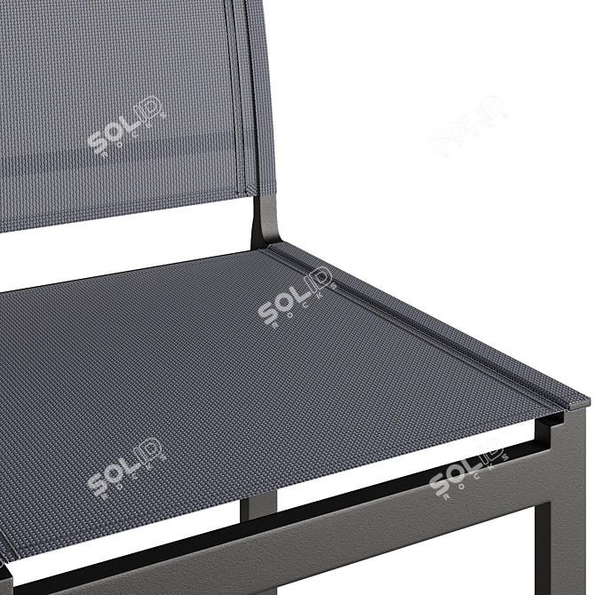 Modern Aegean Dining Armchair Set 3D model image 4