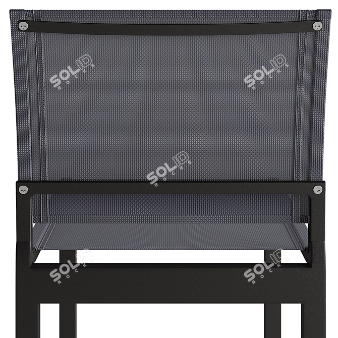 Modern Aegean Dining Armchair Set 3D model image 5