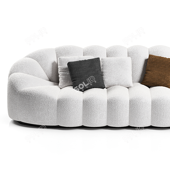 Mandarin-inspired Sofa "Peppo 3D model image 3