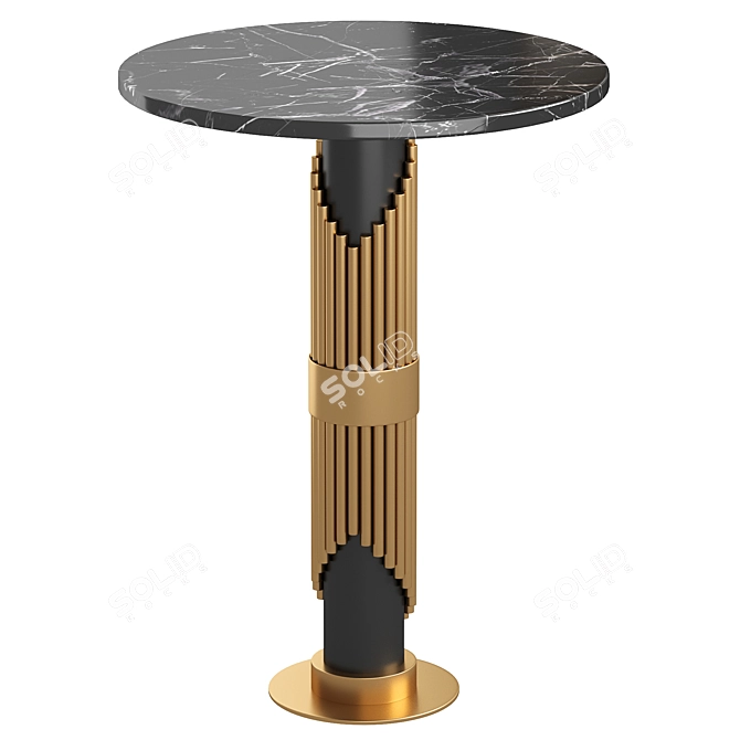 Sleek 2015 Bar Table 3D model image 1