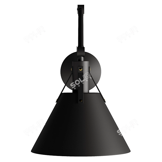 Transforming Archer Wall Sconce Design 3D model image 4