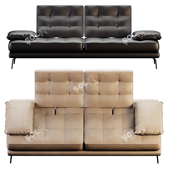  Artistic Sofa Design BUCCI 3D model image 1