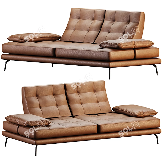  Artistic Sofa Design BUCCI 3D model image 3