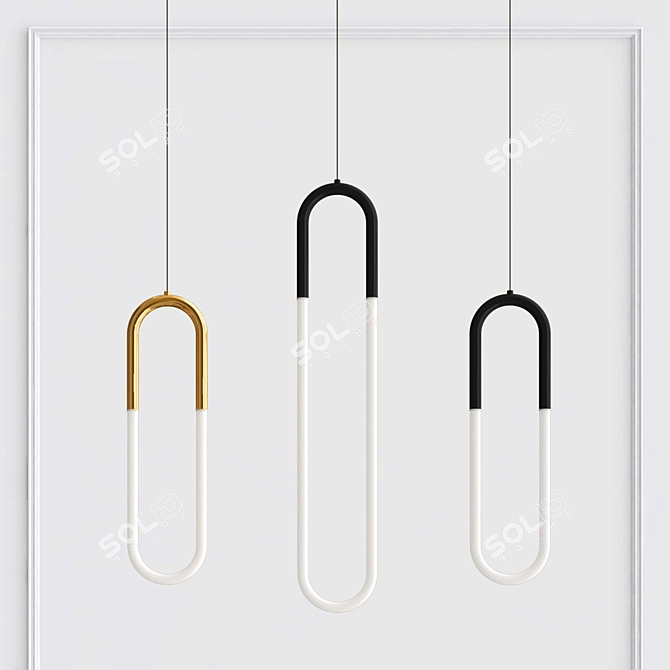 Sleek Modern Lampatron Design Fixture 3D model image 2