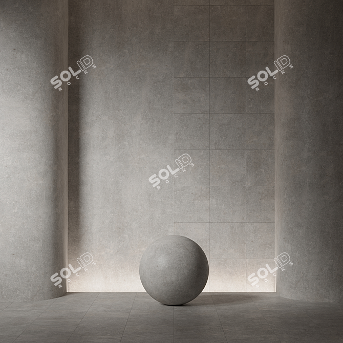 Seamless Stoneware Texture Bundle 3D model image 3