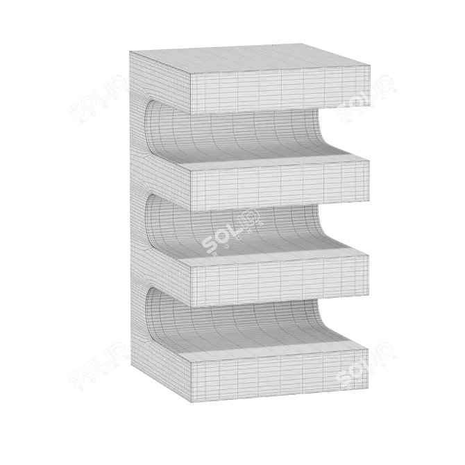 La Redoute Solidus Side Table 3D model image 4