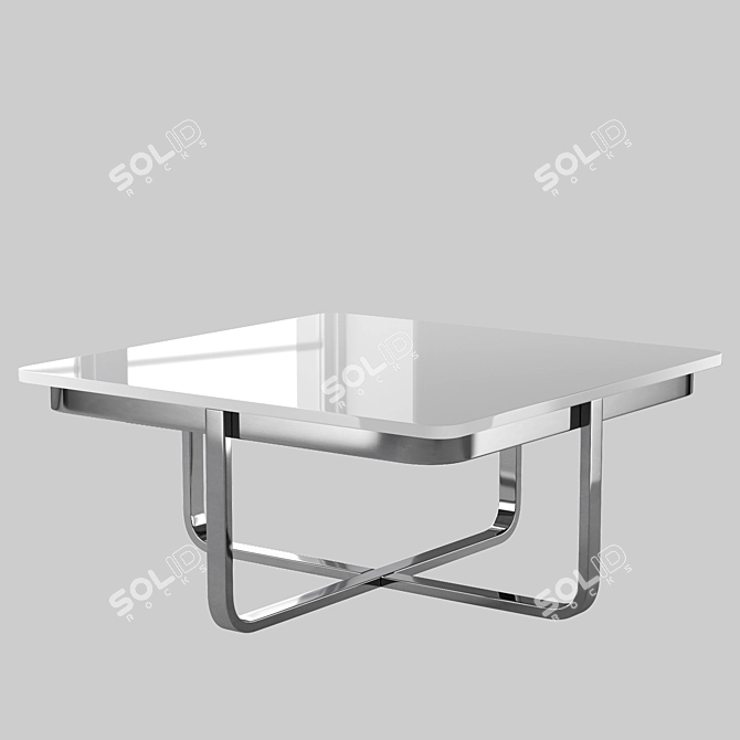 Elegant Latrice Coffee Table 3D model image 2