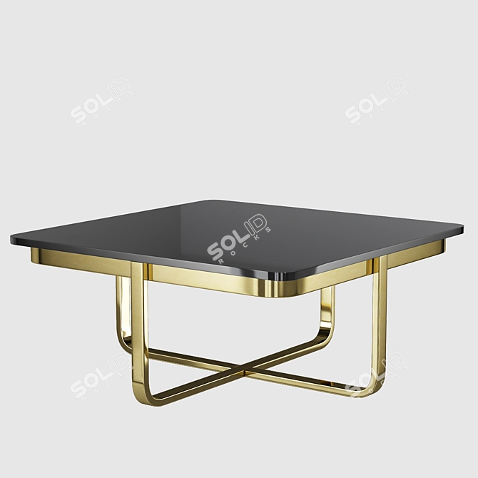 Elegant Latrice Coffee Table 3D model image 4