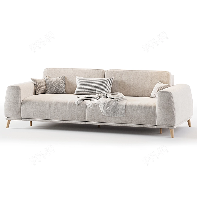 Elegant Lawrence Sofa | 2017 Version 3D model image 3