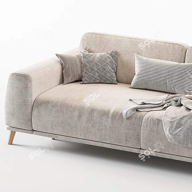 Elegant Lawrence Sofa | 2017 Version 3D model image 4