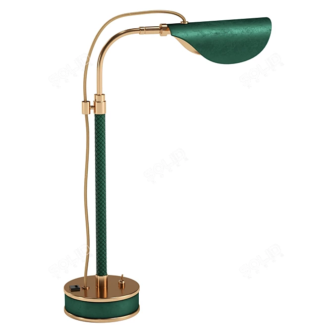 Granger Task Lamp: Sleek Design 3D model image 1