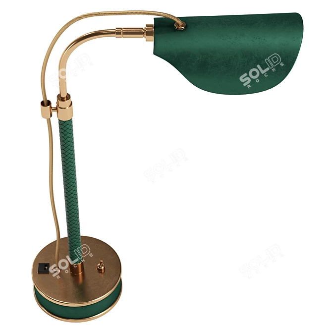 Granger Task Lamp: Sleek Design 3D model image 3