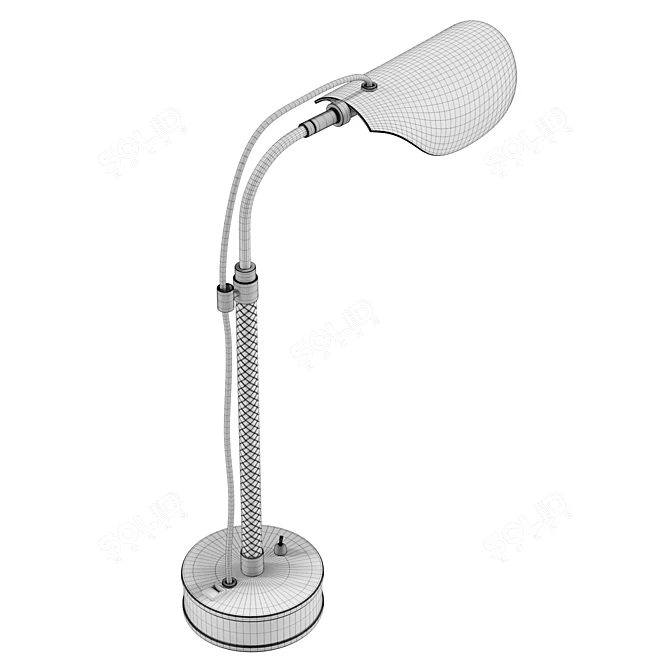 Granger Task Lamp: Sleek Design 3D model image 6