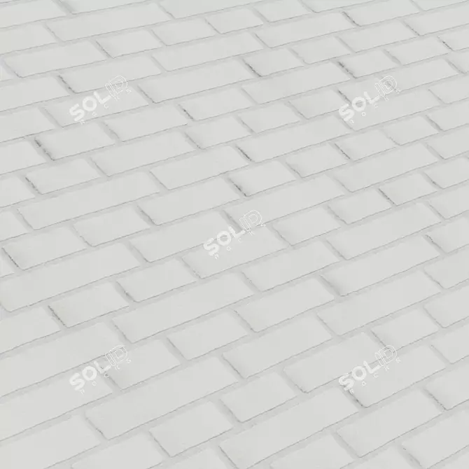  White Brick Collection | 4K 3D model image 7