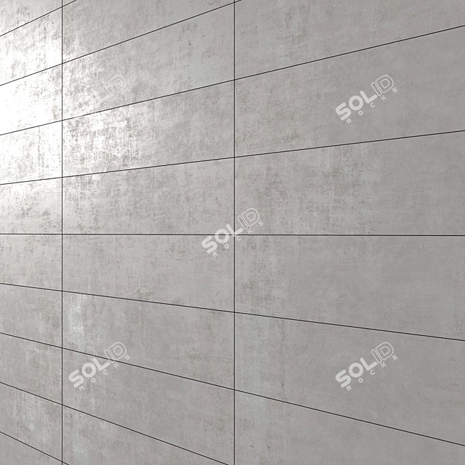  Poligon Tile Texture Set 3D model image 3