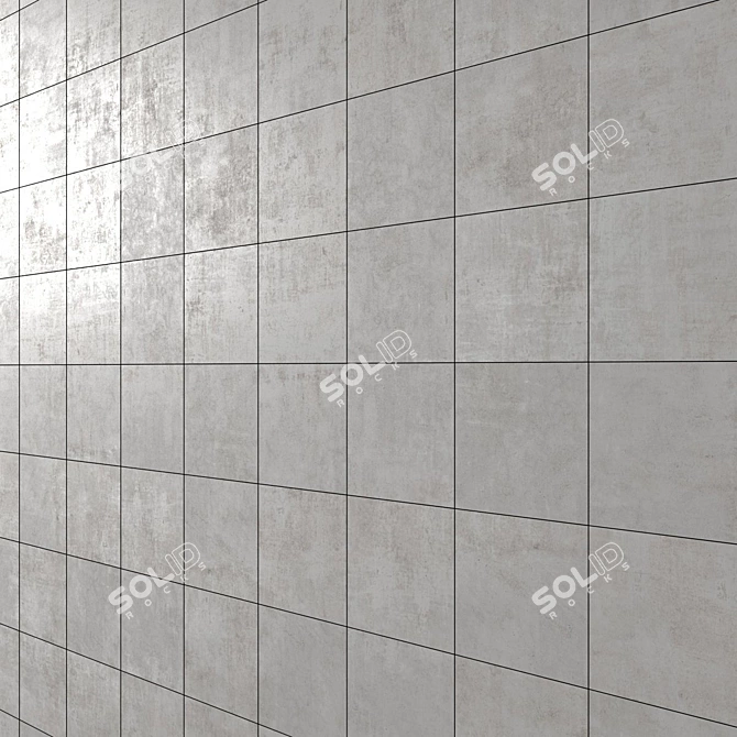  Poligon Tile Texture Set 3D model image 4