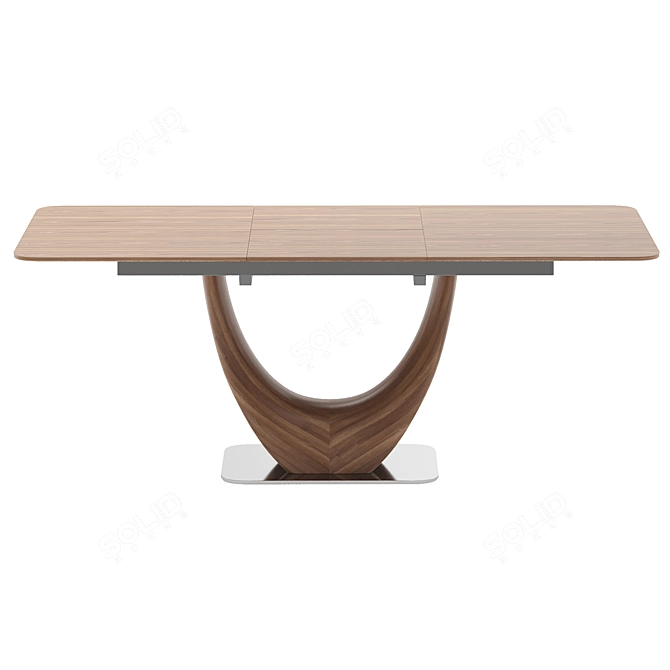 Folding Dining Table Rimini 3D model image 2