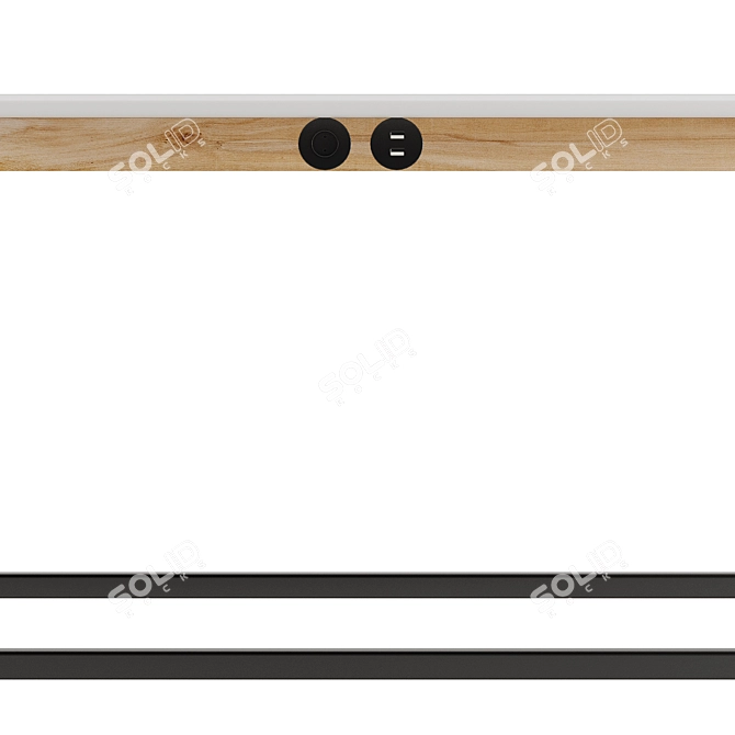 Modern Height Table & Stool 3D model image 3