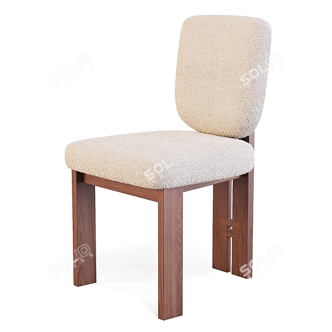 Sydney Dining Chairs, Set of 2 3D model image 2