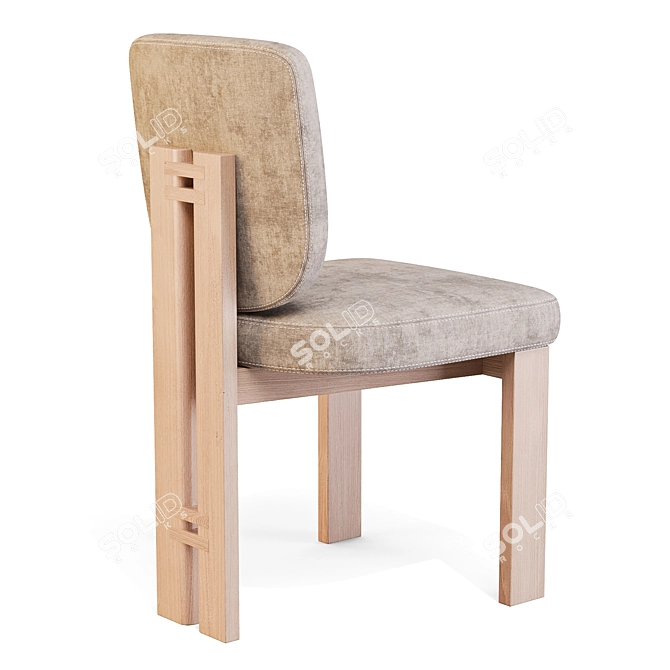 Sydney Dining Chairs, Set of 2 3D model image 4