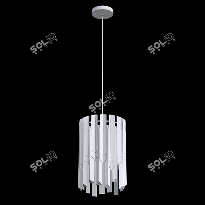 Elegant Vienna Chandelier Fixture 3D model image 3