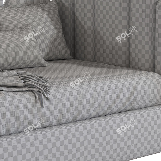 Modern Style Sofa-Bed 297 3D model image 7