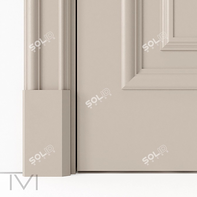 VIVOMOBILI Moscow Series Door 3D model image 3