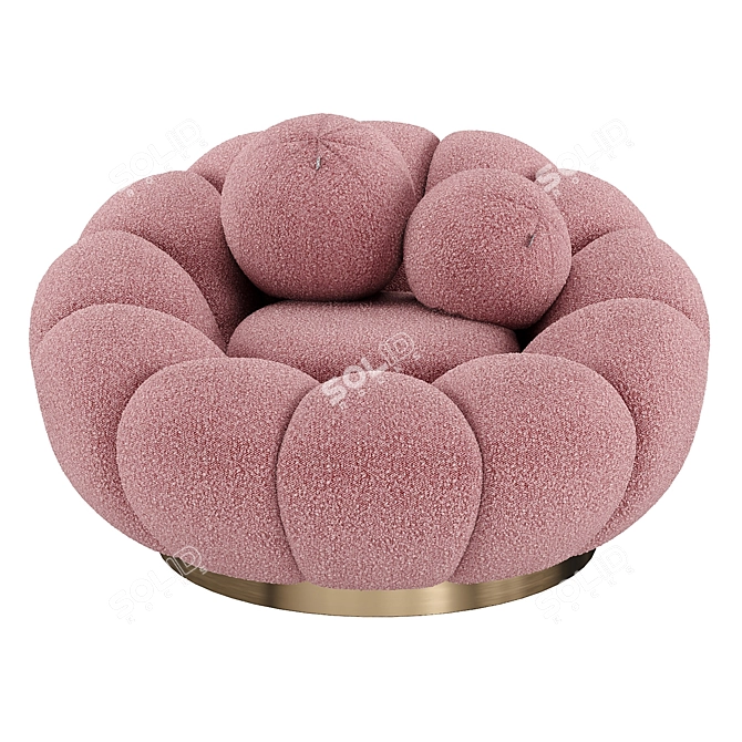 Eichholtz Swivel Chair Mello: 117103 3D model image 3