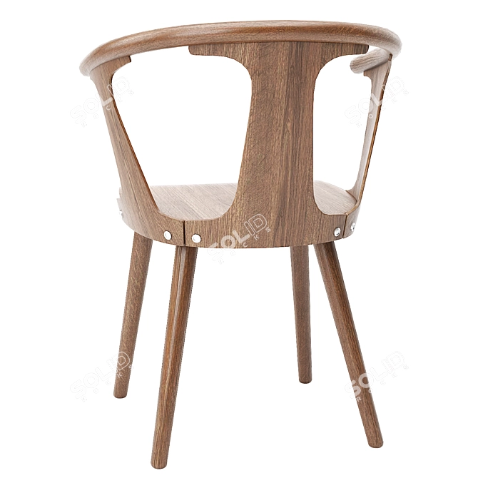 Modern SK1 Dining Chair  2021 3D model image 3