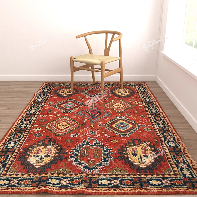 Versatile Rug Set 3D Models 3D model image 5