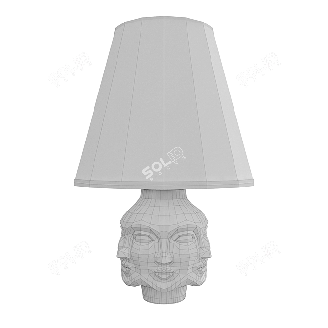 Elegant Dora Maar Table Lamp 3D model image 2