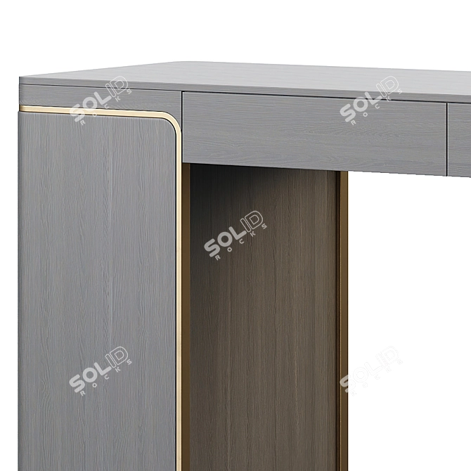 Olivya Stone DROFF Modern Vanity Desk 3D model image 5