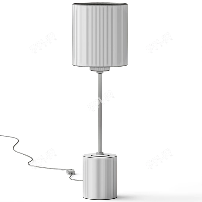 Modern, Elegant Aitana Table Lamp 3D model image 2